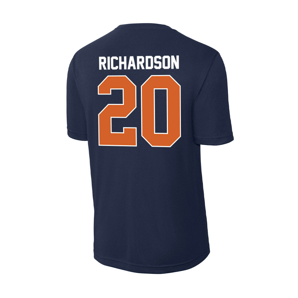 Wheaton IL - NCAA Men's Basketball : Soren Richardson - Activewear T-Shirt-1