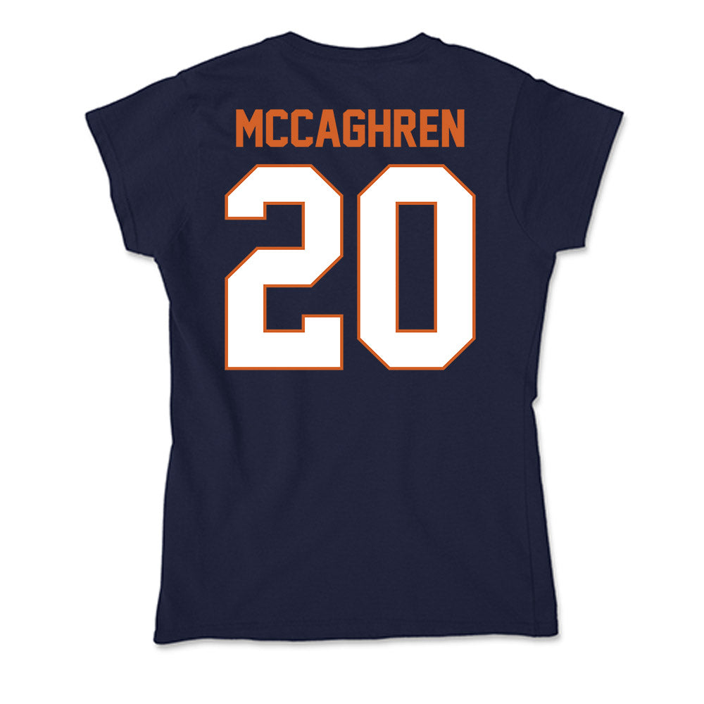Wheaton IL - NCAA Softball : Natalie McCaghren - Soft Style Women’s T-Shirt-1