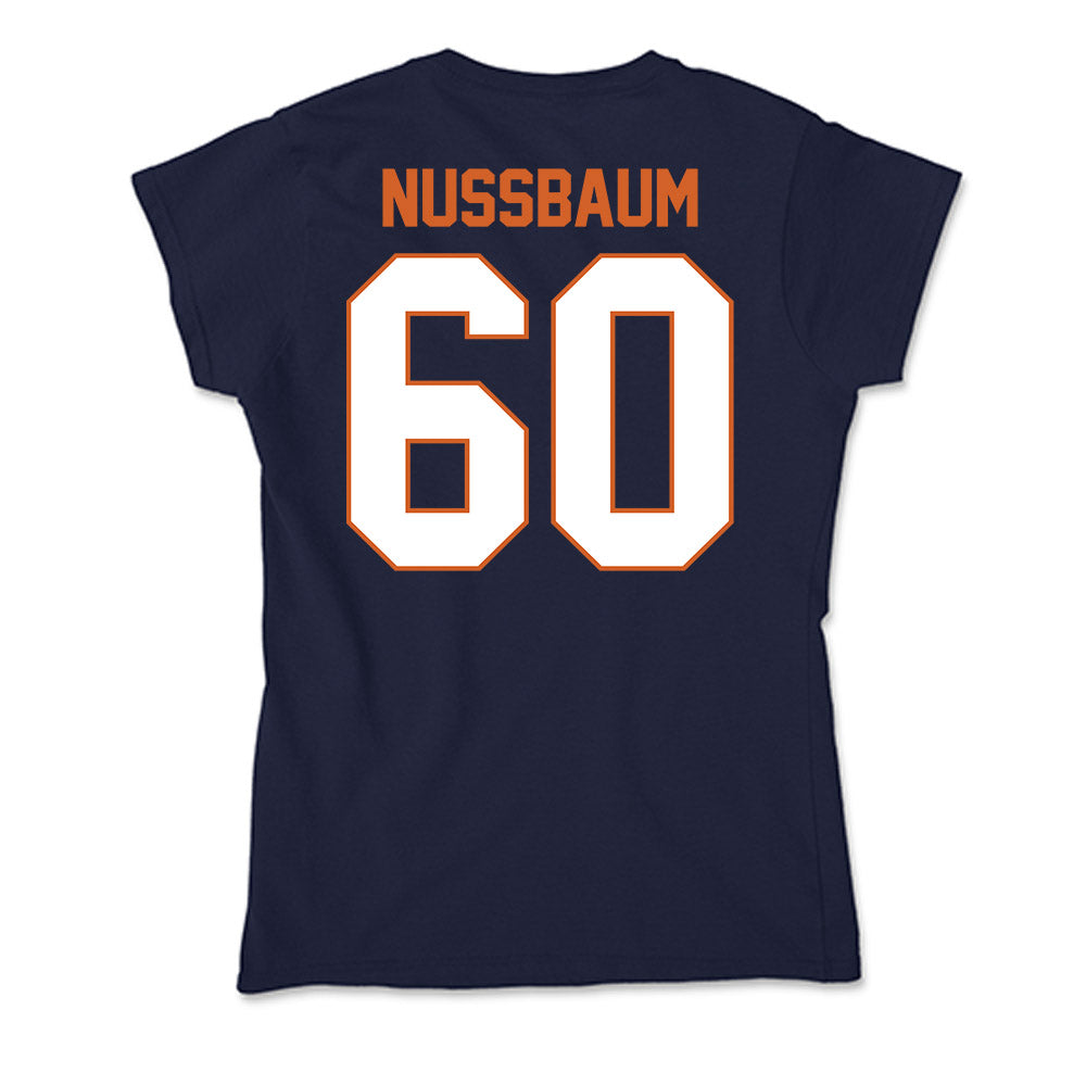Wheaton IL - NCAA Football : David Nussbaum - Soft Style Women’s T-Shirt-1