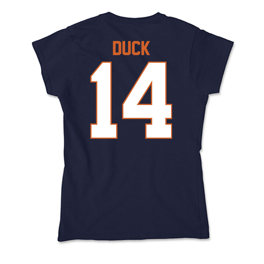 Wheaton IL - NCAA Football : Charlie Duck - Soft Style Women’s T-Shirt-1