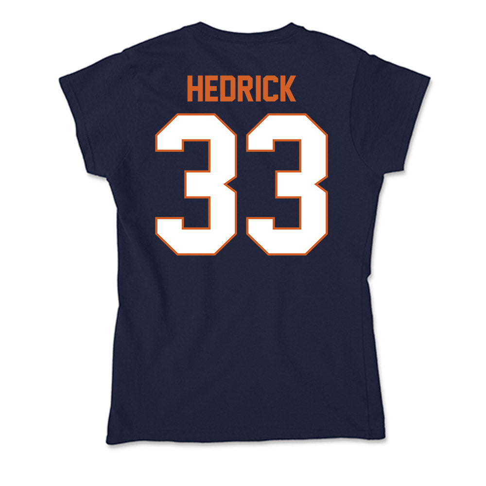 Wheaton IL - NCAA Men's Basketball : Noah Hedrick - Soft Style Women’s T-Shirt-1