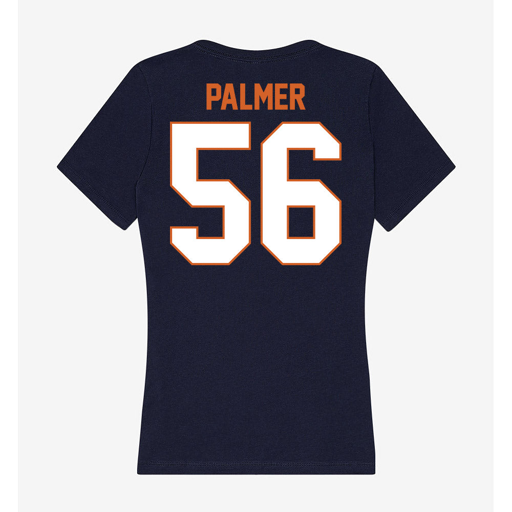 Wheaton IL - NCAA Football : Steven Palmer - Women's V-Neck T-Shirt-1