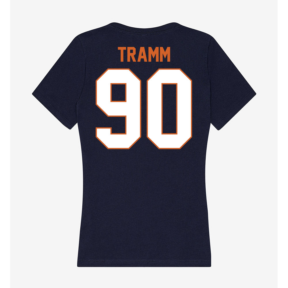 Wheaton IL - NCAA Football : Josh Tramm - Women's V-Neck T-Shirt-1