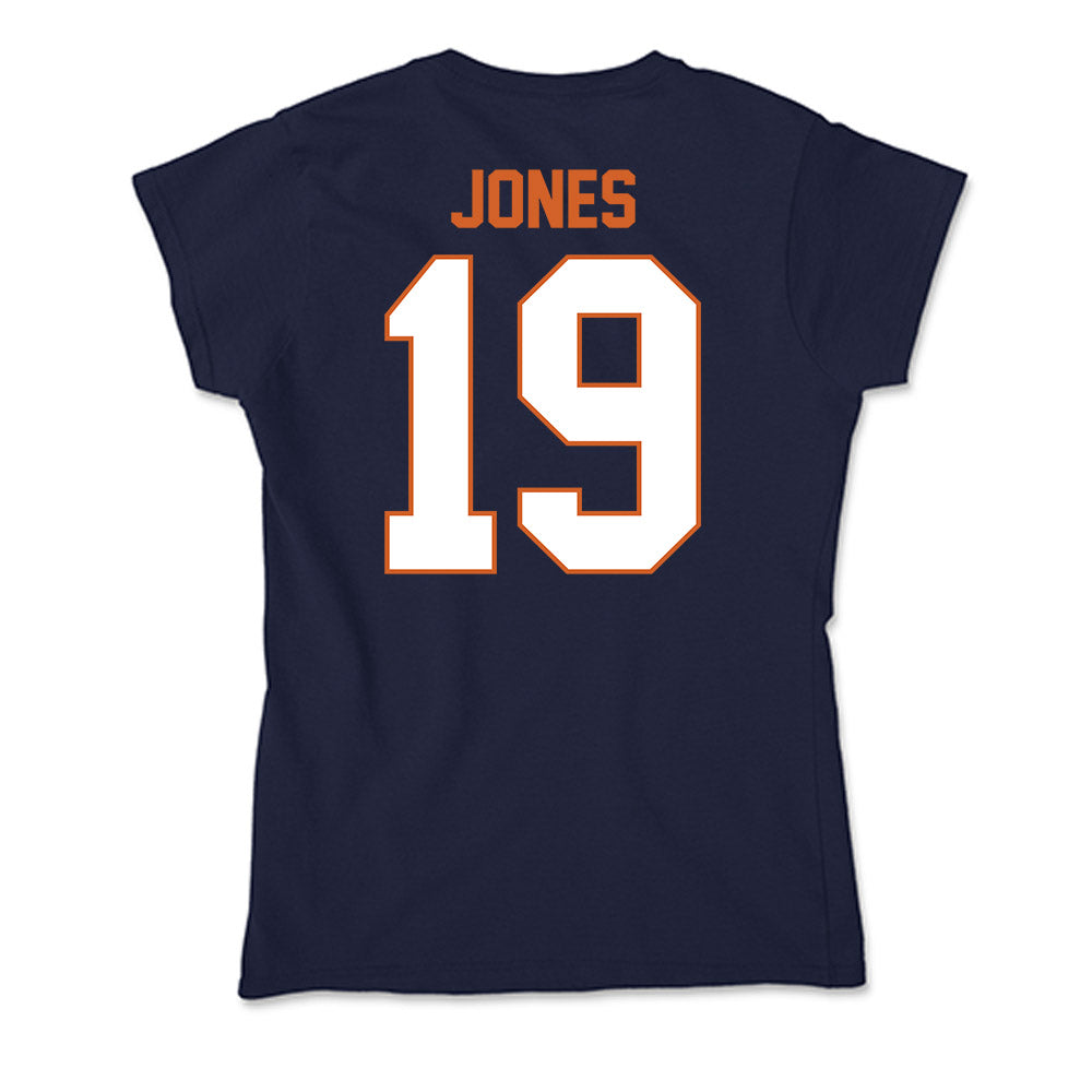 Wheaton IL - NCAA Football : Malachi Jones - Soft Style Women’s T-Shirt-1