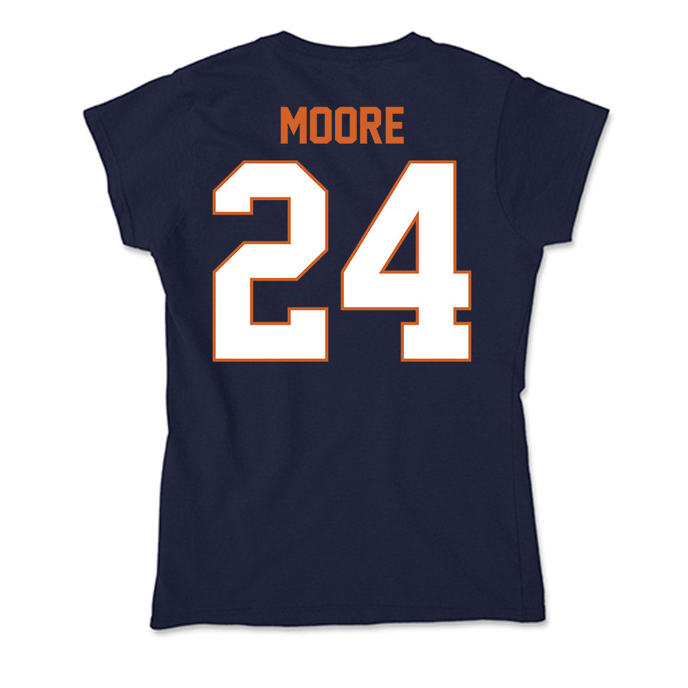 Wheaton IL - NCAA Football : Colin Moore - Soft Style Women’s T-Shirt-1