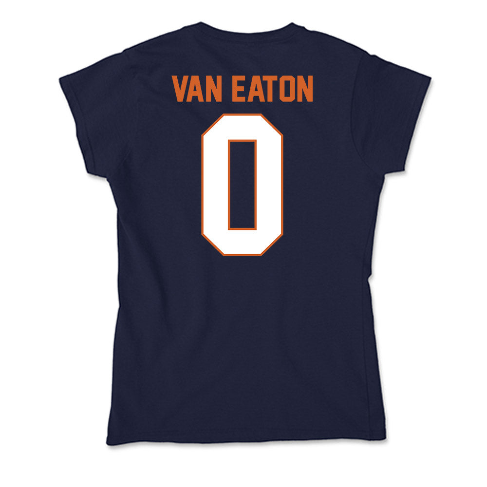 Wheaton IL - NCAA Men's Soccer : Oliver Van Eaton - Soft Style Women’s T-Shirt-1