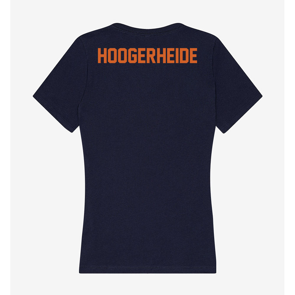 Wheaton IL - NCAA Women's Tennis : Analeigh Hoogerheide - Women's V-Neck T-Shirt-1