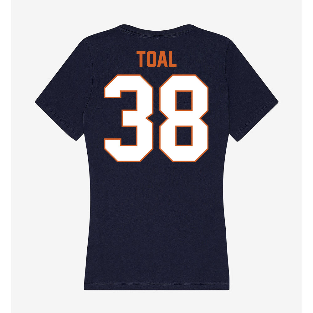 Wheaton IL - NCAA Baseball : Aidan Toal - Women's V-Neck T-Shirt-1