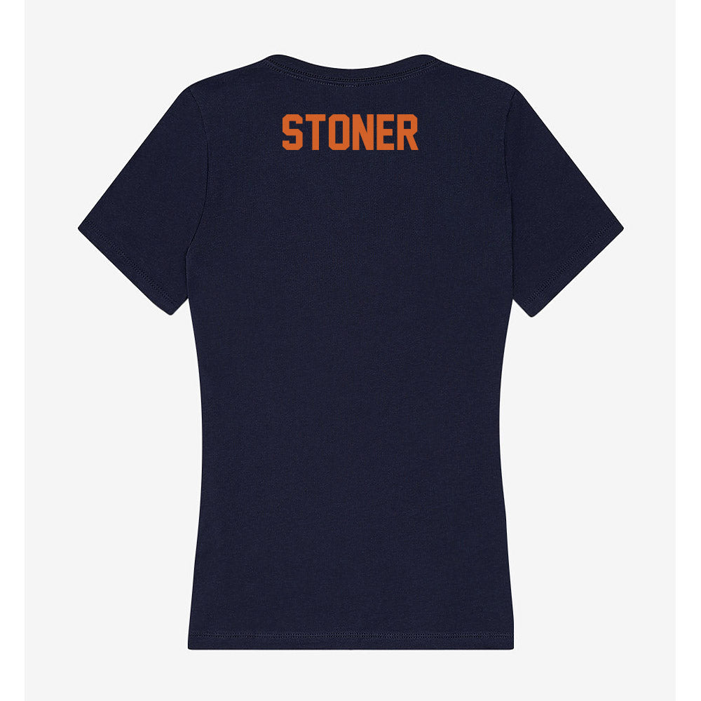 Wheaton IL - NCAA Women's Cross Country : Annie Stoner - Women's V-Neck T-Shirt-1