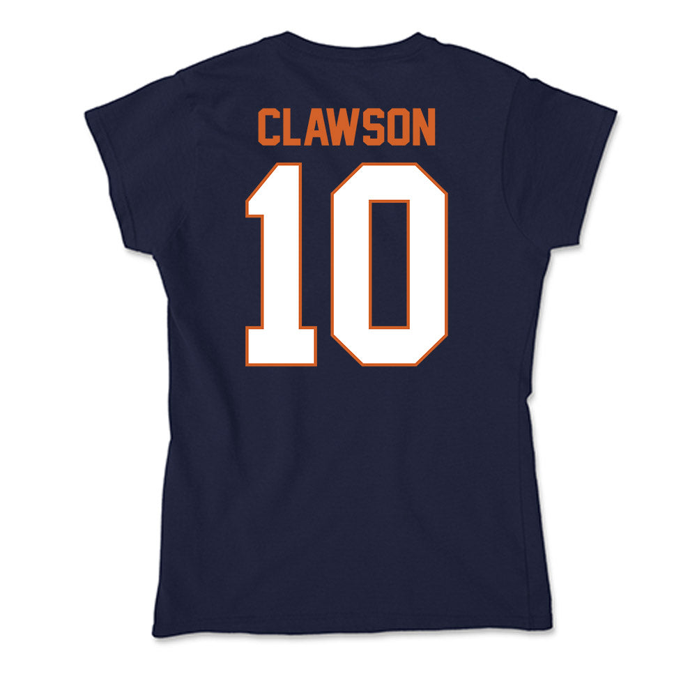 Wheaton IL - NCAA Women's Soccer : Elizabeth Clawson - Soft Style Women’s T-Shirt-1
