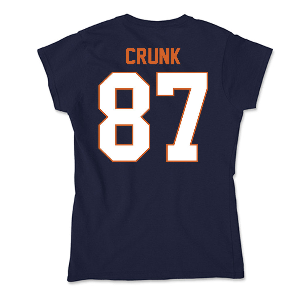 Wheaton IL - NCAA Football : Ethan Crunk - Soft Style Women’s T-Shirt-1