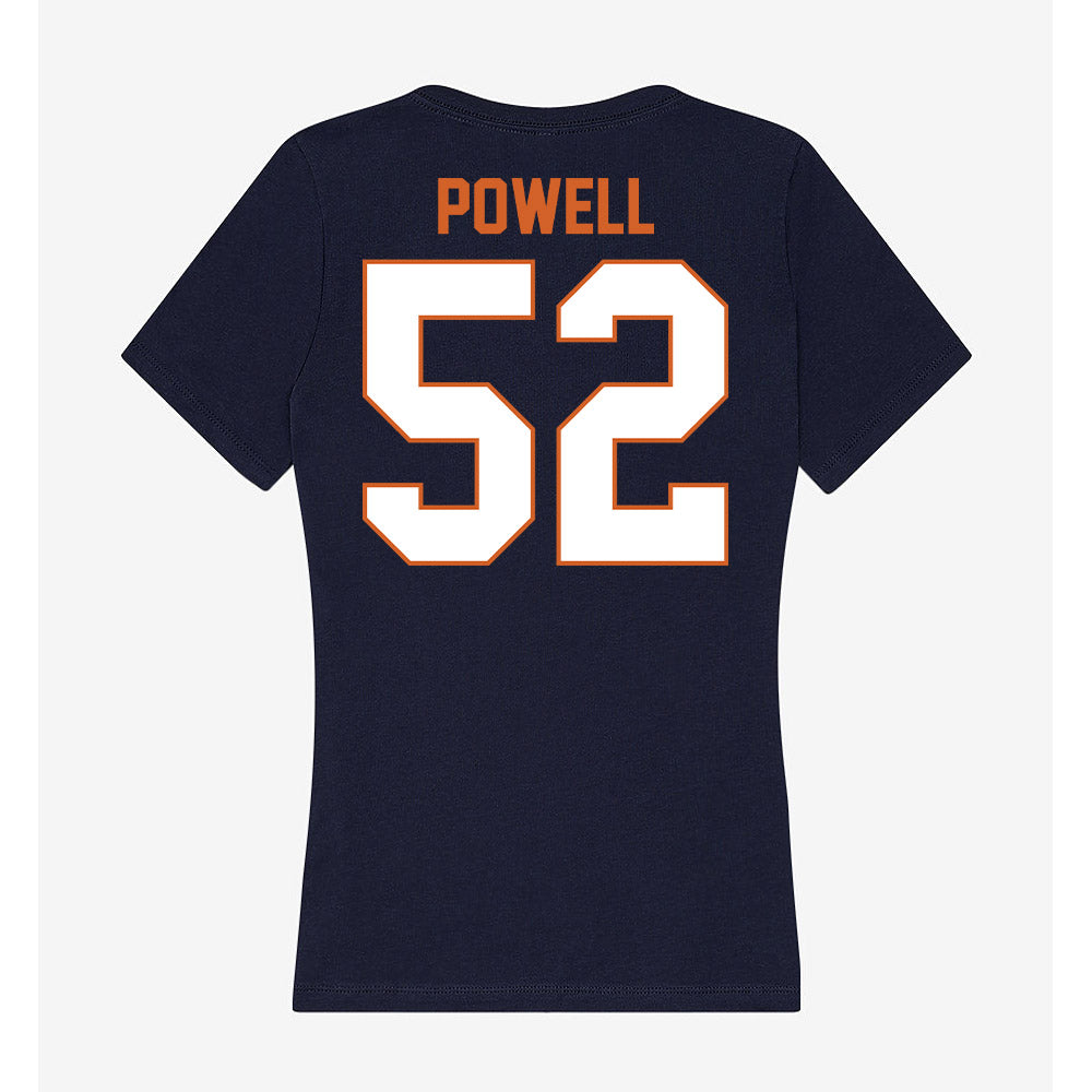 Wheaton IL - NCAA Football : Jaxon Powell - Women's V-Neck T-Shirt-1