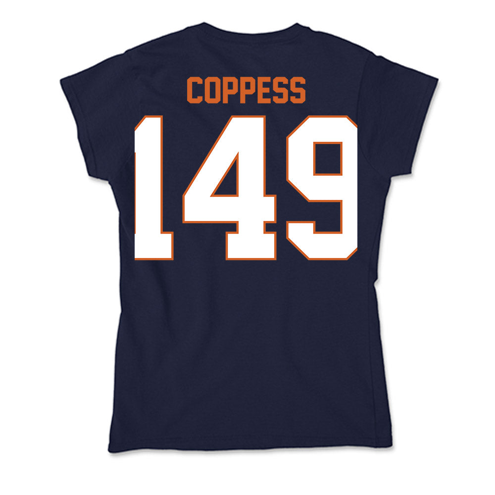 Wheaton IL - NCAA Wrestling : Cale Coppess - Soft Style Women’s T-Shirt-1