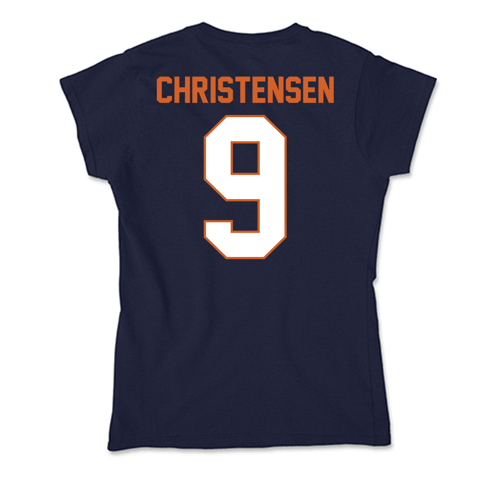 Wheaton IL - NCAA Football : Kirby Christensen - Soft Style Women’s T-Shirt-1