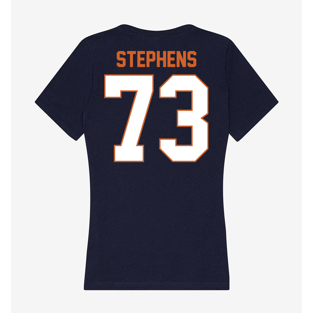 Wheaton IL - NCAA Football : Blake Stephens - Women's V-Neck T-Shirt-1