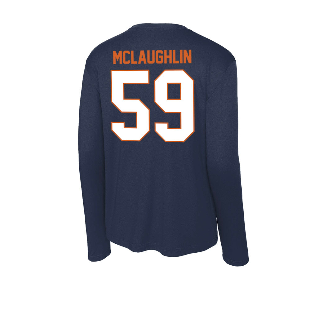Wheaton IL - NCAA Football : Dawson McLaughlin - Activewear Long Sleeve T-Shirt-1