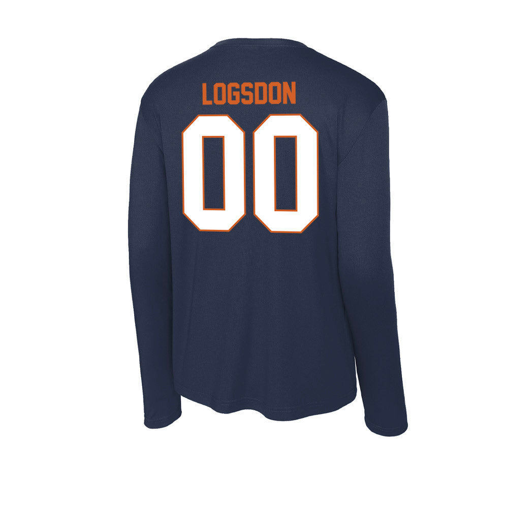 Wheaton IL - NCAA Football : Jenne Logsdon - Activewear Long Sleeve T-Shirt-1