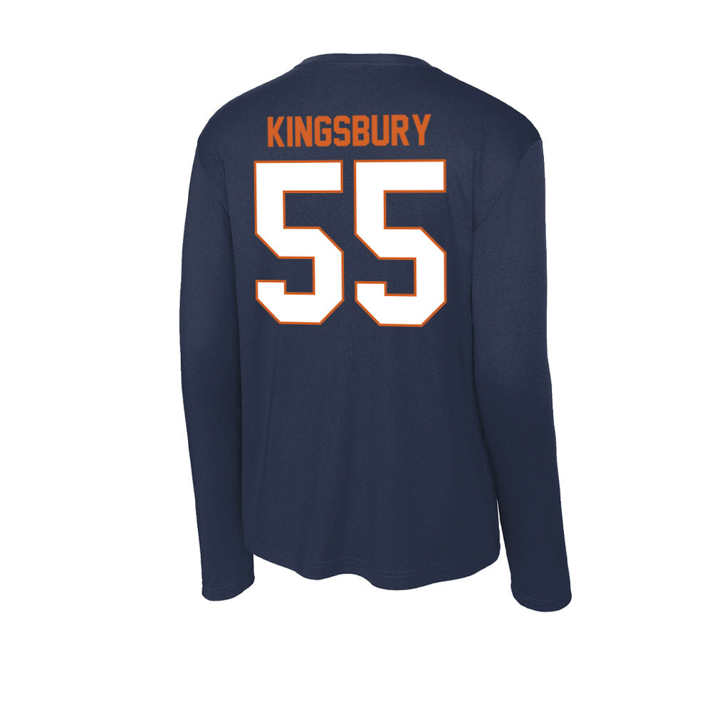 Wheaton IL - NCAA Football : Max Kingsbury - Activewear Long Sleeve T-Shirt-1