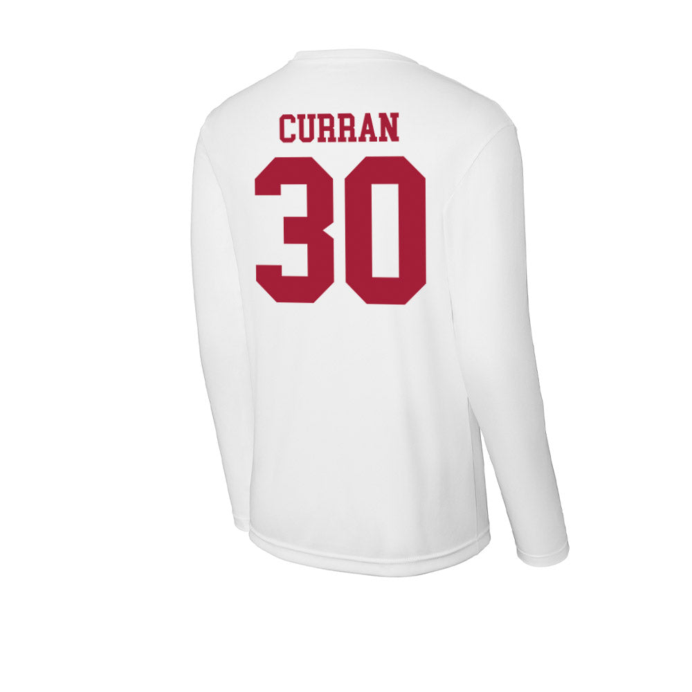Oklahoma - NCAA Women's Soccer : Claire Curran - Activewear Long Sleeve T-Shirt-1