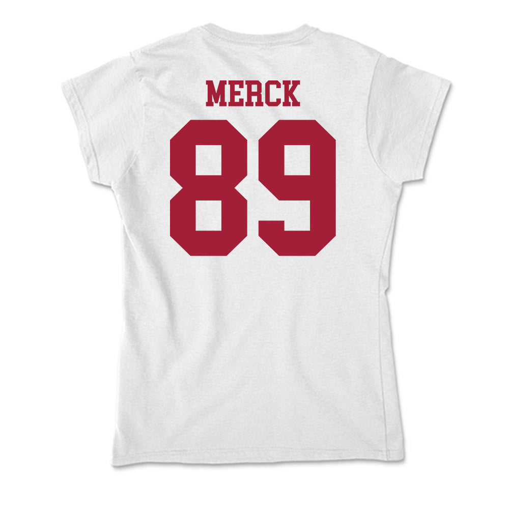 Oklahoma - NCAA Football : Eli Merck - Soft Style Women’s T-Shirt-1