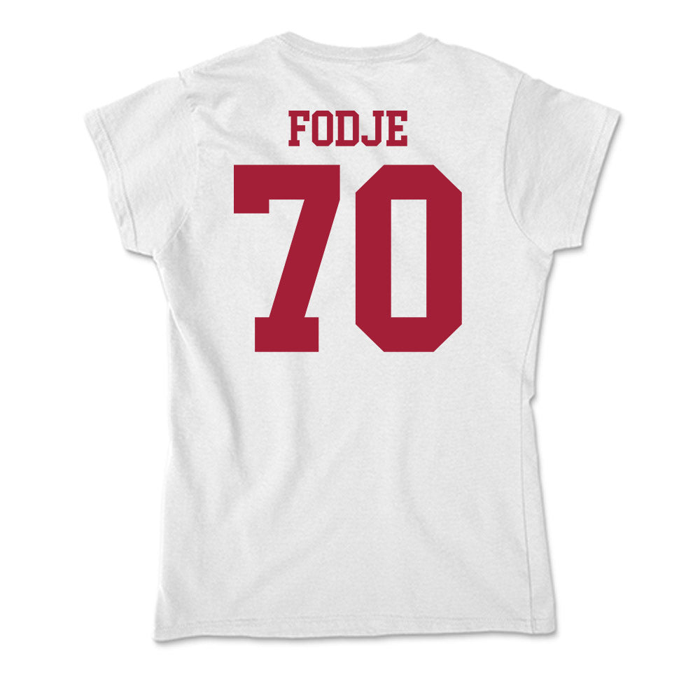 Oklahoma - NCAA Football : Ryan Fodje - Soft Style Women’s T-Shirt-1