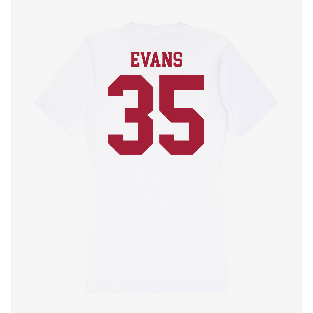 Oklahoma - NCAA Football : Liam Evans - Women's V-Neck T-Shirt-1