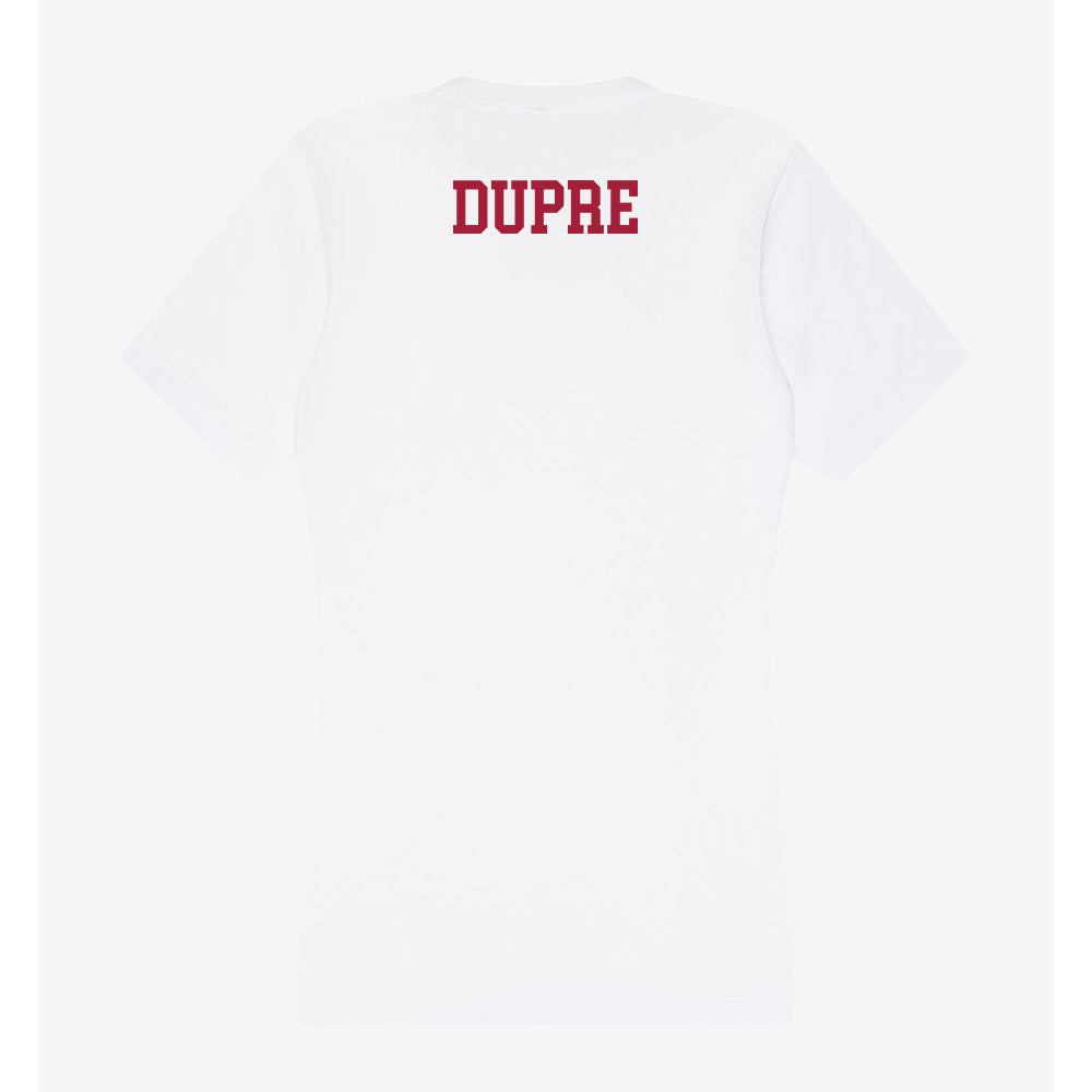 Oklahoma - NCAA Women's Track & Field : Zalaya Dupre - Women's V-Neck T-Shirt-1