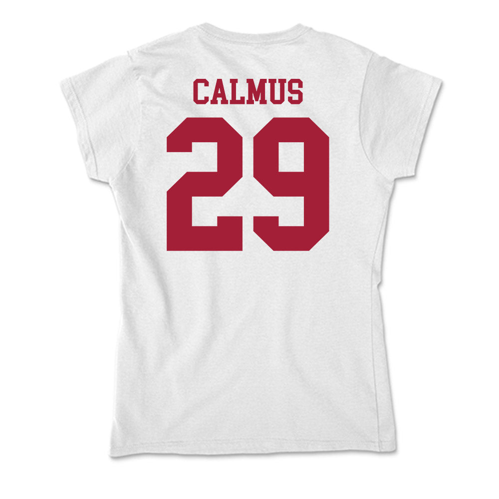 Oklahoma - NCAA Football : Casen Calmus - Soft Style Women’s T-Shirt-1