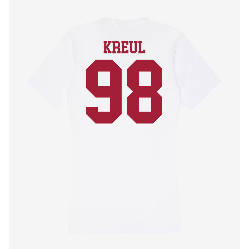 Oklahoma - NCAA Football : Jake Kreul - Women's V-Neck T-Shirt-1