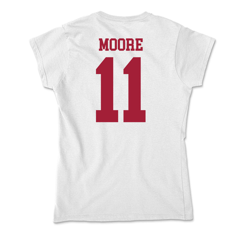 Oklahoma - NCAA Football : Kristan Moore - Soft Style Women’s T-Shirt-1