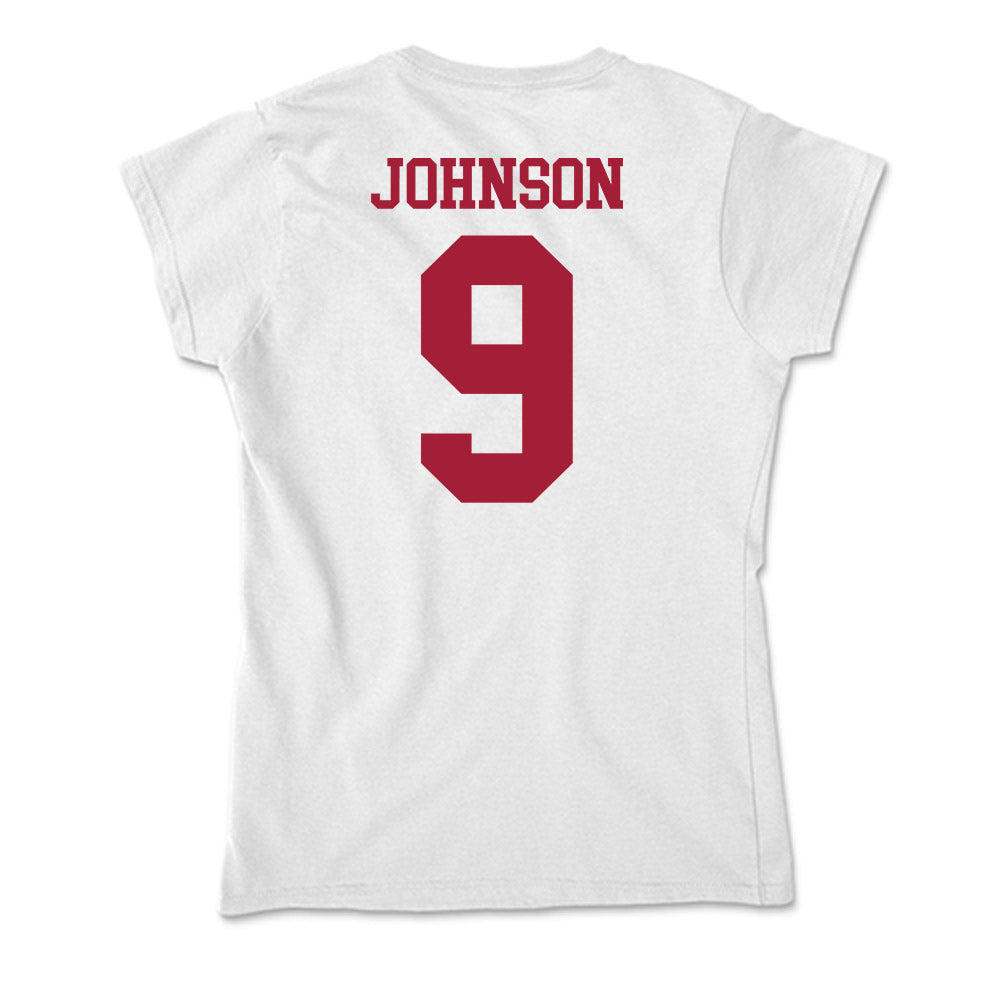 Oklahoma - NCAA Baseball : Camden Johnson - Soft Style Women’s T-Shirt-1