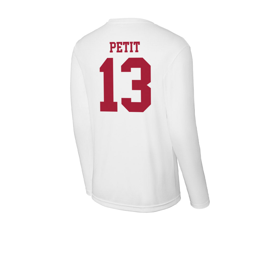 Oklahoma - NCAA Football : Jayden Petit - Activewear Long Sleeve T-Shirt-1