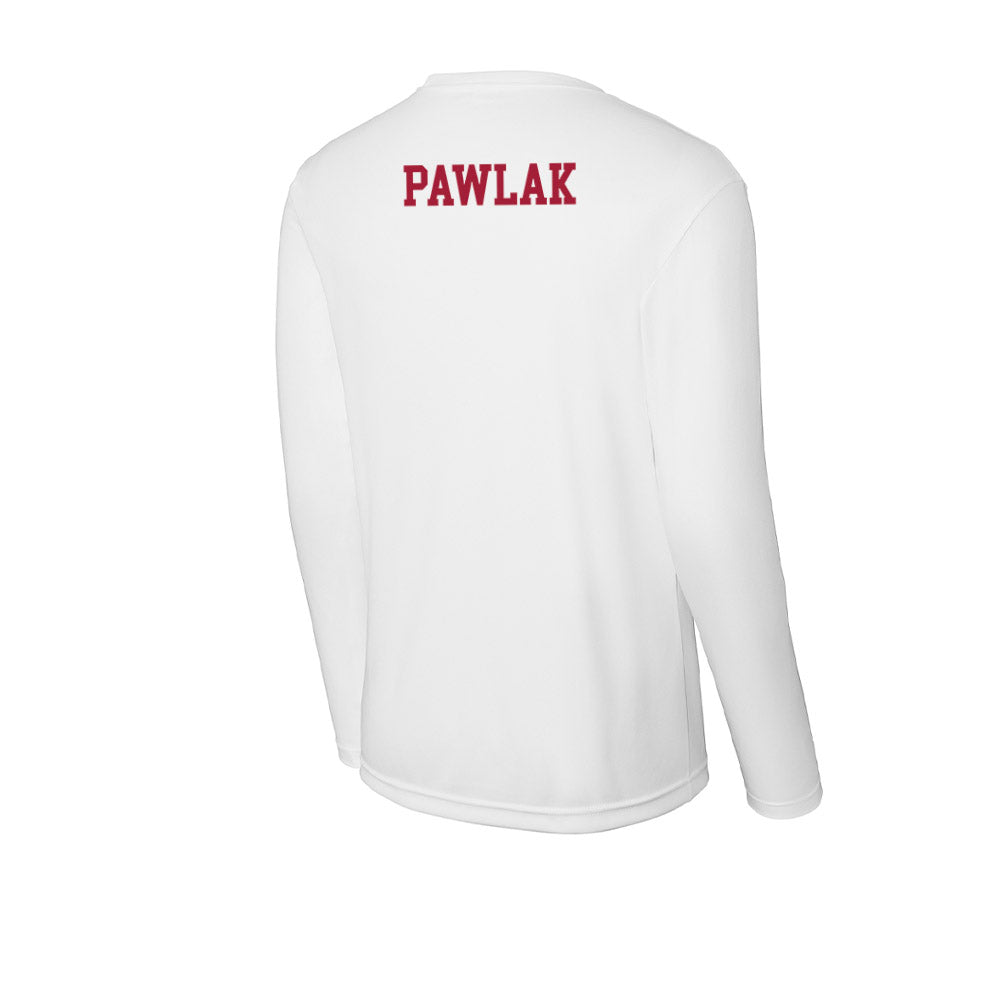 Oklahoma - NCAA Women's Gymnastics : Kamila Pawlak - Activewear Long Sleeve T-Shirt-1