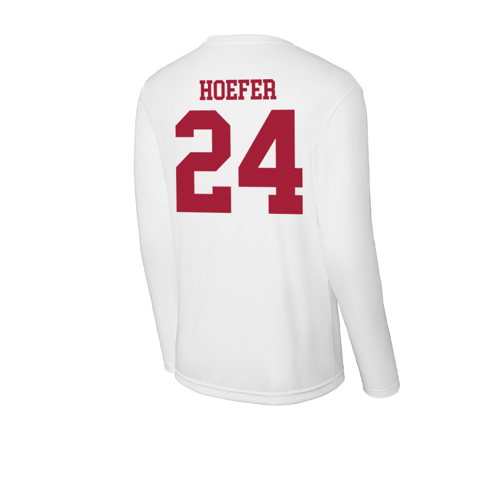 Oklahoma - NCAA Women's Soccer : Natalie Hoefer - Activewear Long Sleeve T-Shirt-1