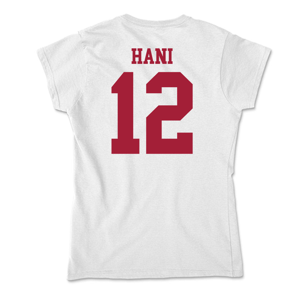 Oklahoma - NCAA Women's Volleyball : Elise Hani - Soft Style Women’s T-Shirt-1