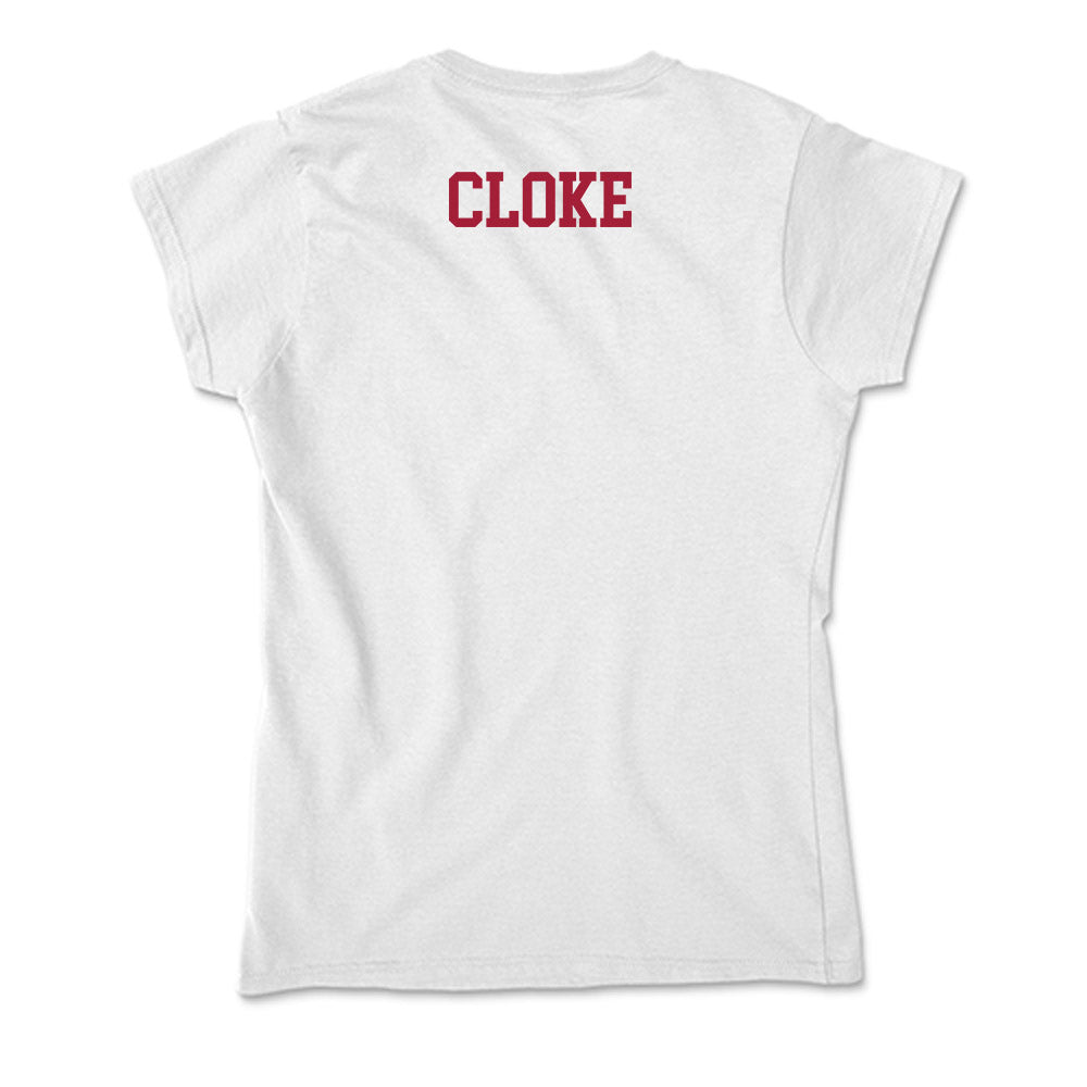 Oklahoma - NCAA Women's Rowing : Rebecca Cloke - Soft Style Women’s T-Shirt-1