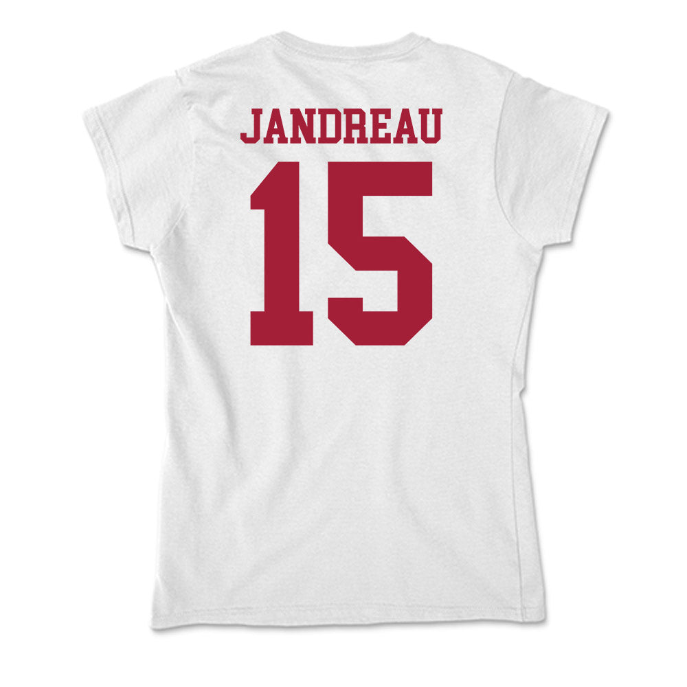 Oklahoma - NCAA Football : Beau Jandreau - Soft Style Women’s T-Shirt-1