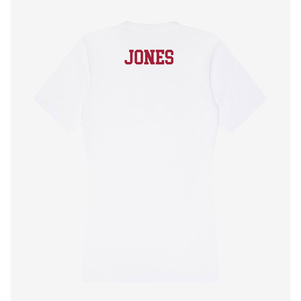 Oklahoma - NCAA Men's Track & Field : Connor Jones - Women's V-Neck T-Shirt-1