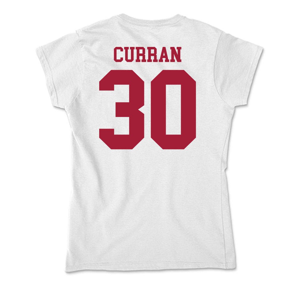 Oklahoma - NCAA Women's Soccer : Claire Curran - Soft Style Women’s T-Shirt-1