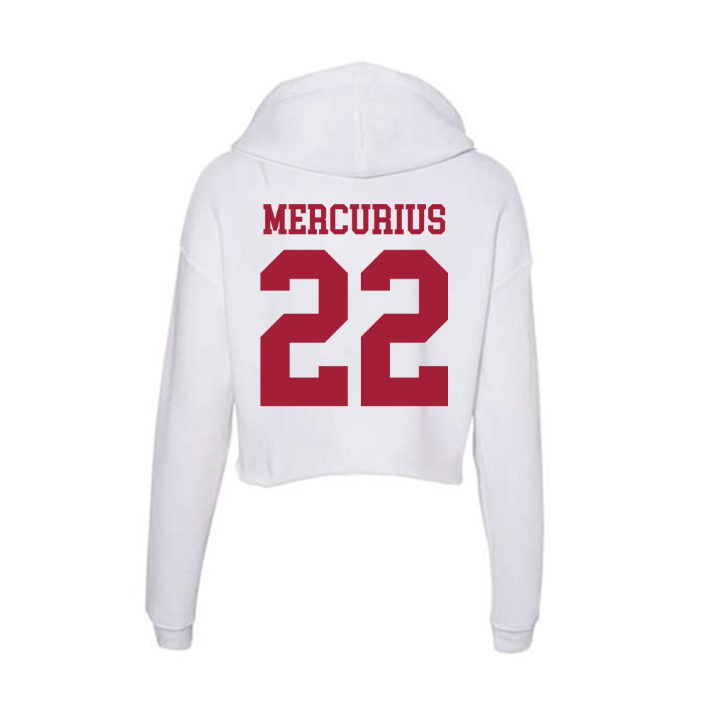 Oklahoma - NCAA Baseball : Leighton Mercurius - Women's Crop Fleece Hoodie-1