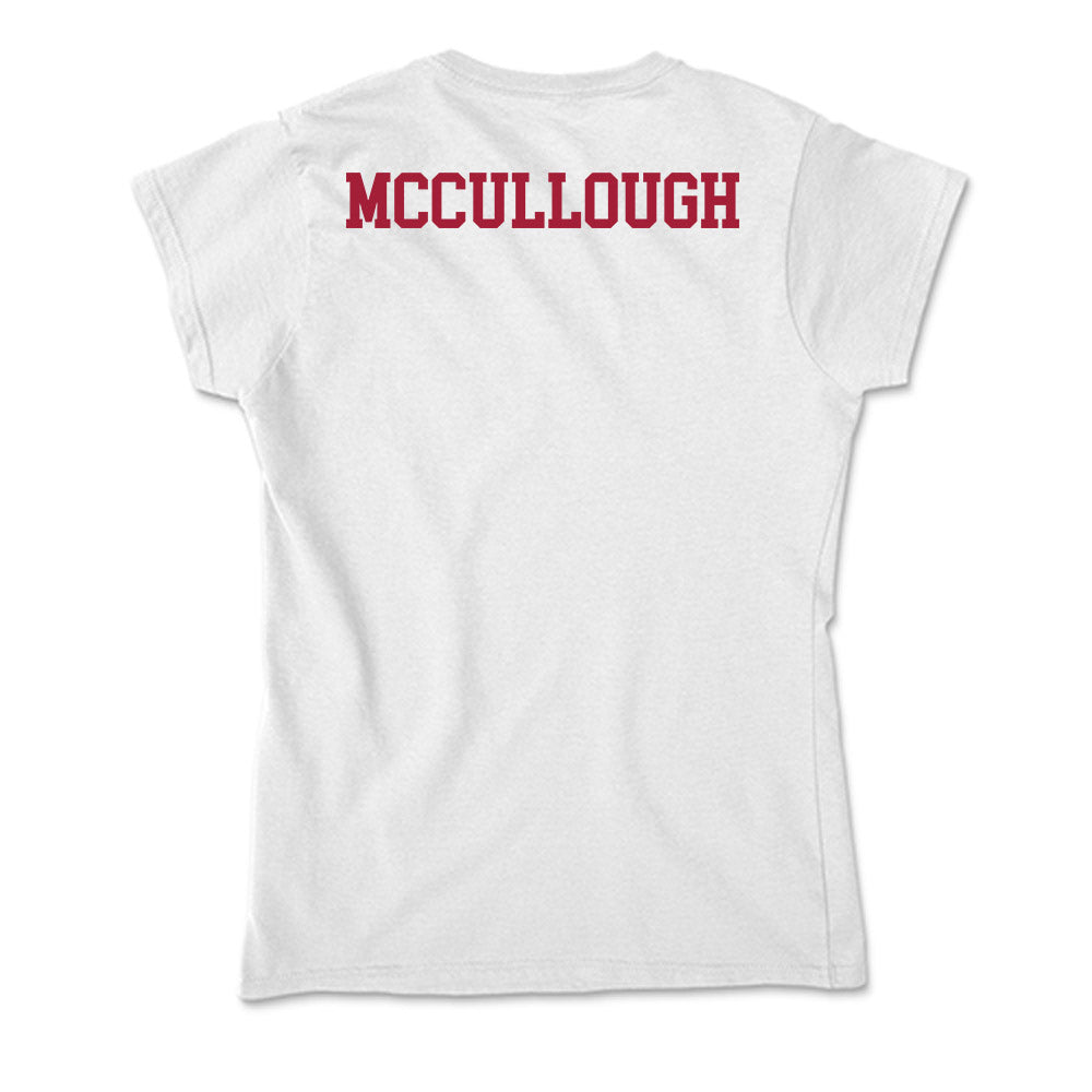 Oklahoma - NCAA Men's Track & Field : Julian McCullough - Soft Style Women’s T-Shirt-1