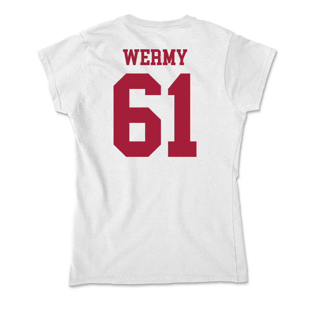 Oklahoma - NCAA Football : Kenneth Wermy - Soft Style Women’s T-Shirt-1