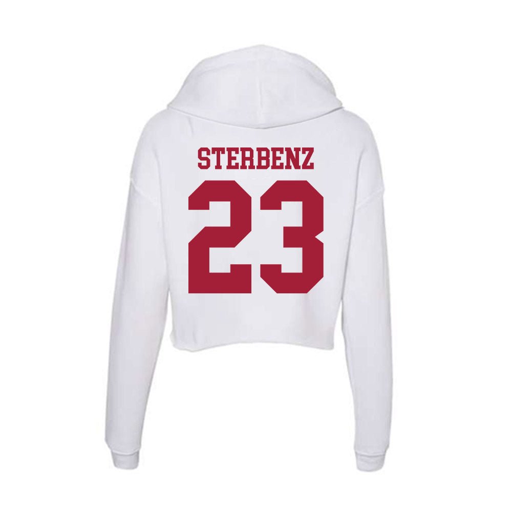 Oklahoma - NCAA Women's Soccer : Sadie Sterbenz - Women's Crop Fleece Hoodie-1