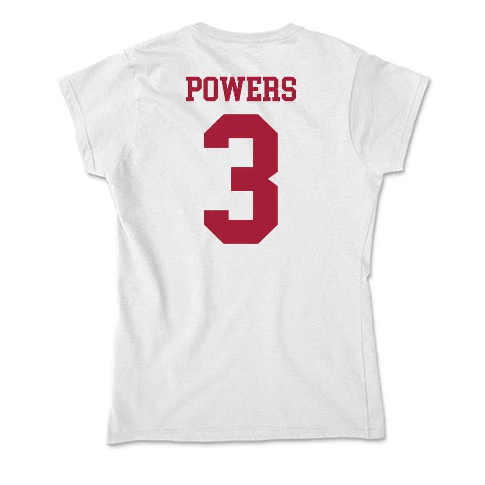 Oklahoma - NCAA Football : Reggie Powers - Soft Style Women’s T-Shirt-1