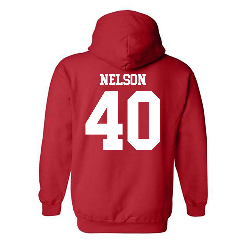 Oklahoma - NCAA Football : Matthew Nelson - Classic Shersey Hooded Sweatshirt-1
