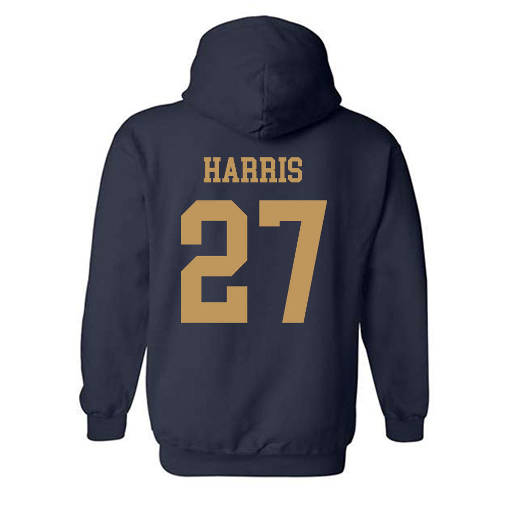 Georgia Tech - NCAA Football : Tae Harris - Classic Shersey Hooded Sweatshirt-1