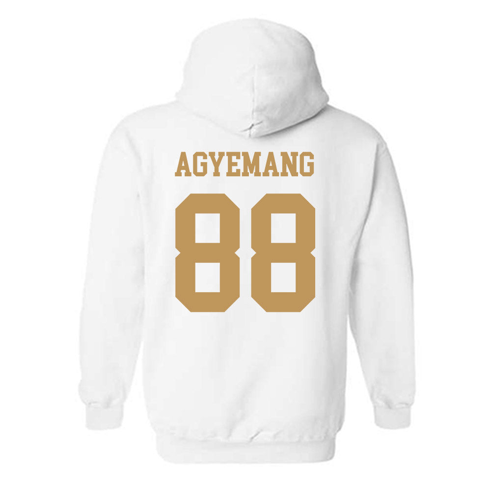 Georgia Tech - NCAA Football : Nathan Agyemang - Classic Shersey Hooded Sweatshirt-1