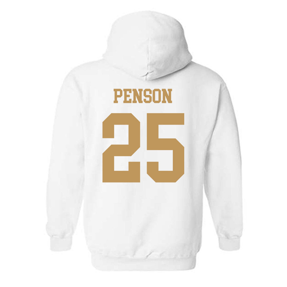 Georgia Tech - NCAA Football : Dalen Penson - Classic Shersey Hooded Sweatshirt-1
