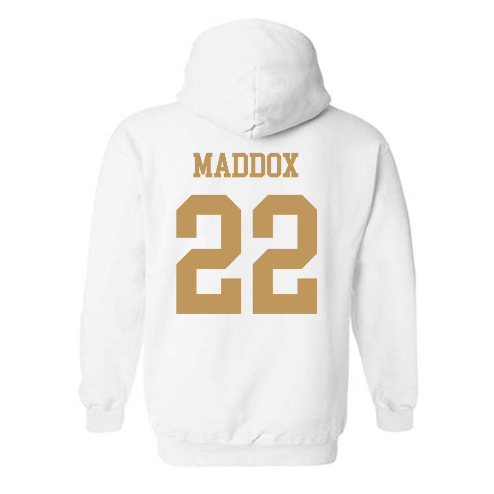 Georgia Tech - NCAA Football : Trelain Maddox - Classic Shersey Hooded Sweatshirt-1