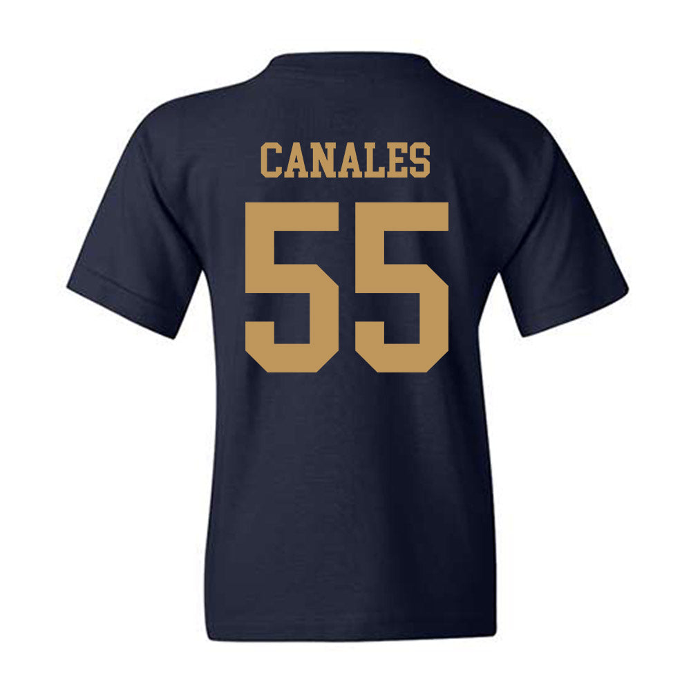 Georgia Tech - NCAA Football : Xavier Canales - Classic Shersey Youth T-Shirt-1